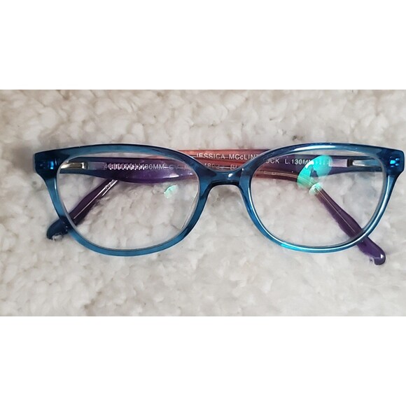 Jessica Mcclintock glasses frames only with case model jmk 4802 130mm small - Picture 1 of 12